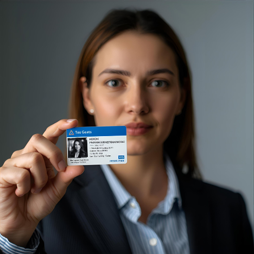 Verify your identity with government-issued ID